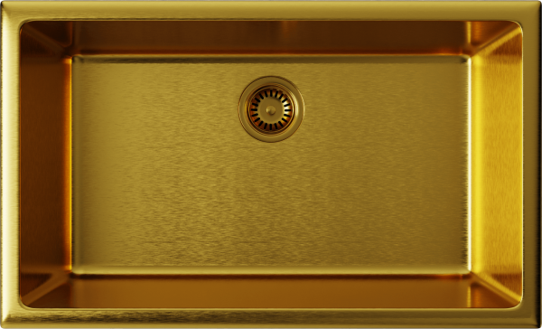 Кухонная мойка Omoikiri Okinoshima 76-U/I 4993169 золото матовое