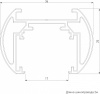 Трек накладной Elektrostandard Slim Magnetic a064722