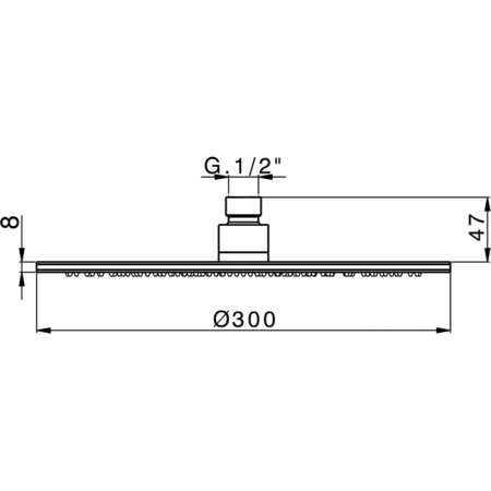 Верхний душ Cisal Shower DS01633021