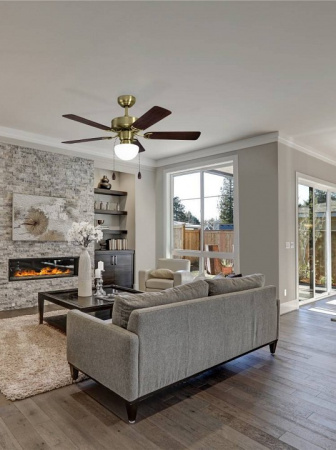 Светильник с вентилятором Eglo Cadiz 35075