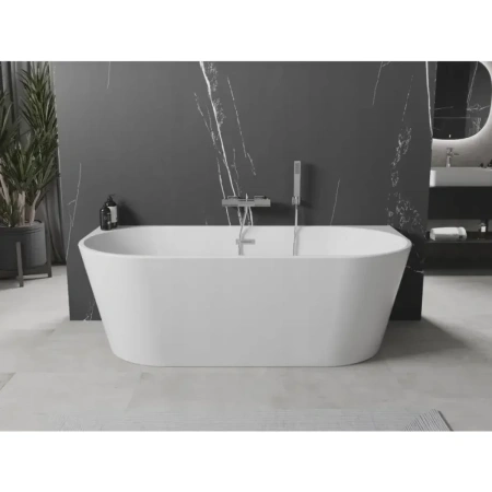 Акриловая ванна Ceruttispa Vettore CT9345 170x75 см, белый