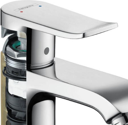 Смеситель для раковины hansgrohe Metris 31084000