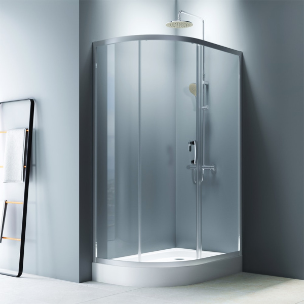 Душевой уголок AM.PM Like W83G-302U120CT64 стекло прозрачное профиль матовый серый