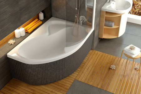Акриловая ванна Ravak Rosa II 160x105 CL21000000 правая