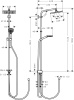Душевая стойка hansgrohe Crometta 27289000