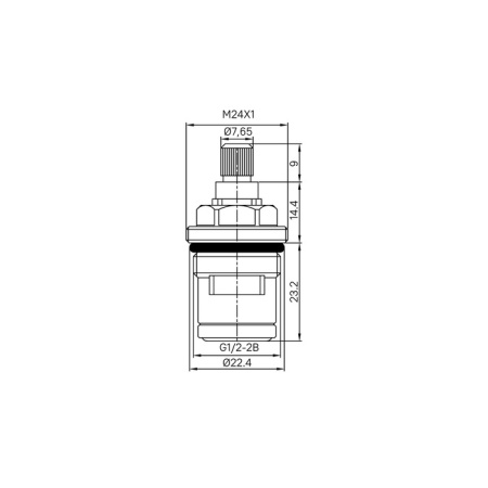 Кран-букса Iddis 998CR461SM-P