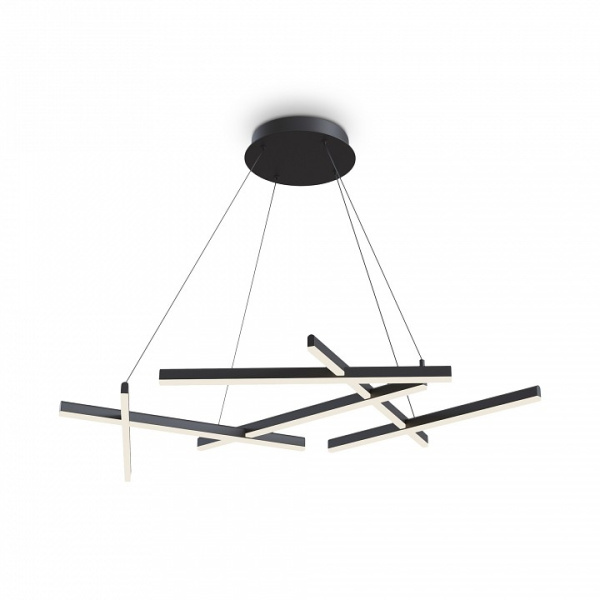 Подвесная люстра Maytoni Линия MOD016PL-L80BK