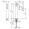 Смеситель для раковины Fantini Icona Classic 53 02 R406WF