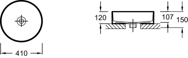 Раковина Jacob Delafon Delta Pure EVR002-00