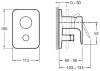 Смеситель Jacob Delafon Aleo E98717-CP