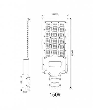 Консольный светильник Эра  SPP-502-0-50K-200