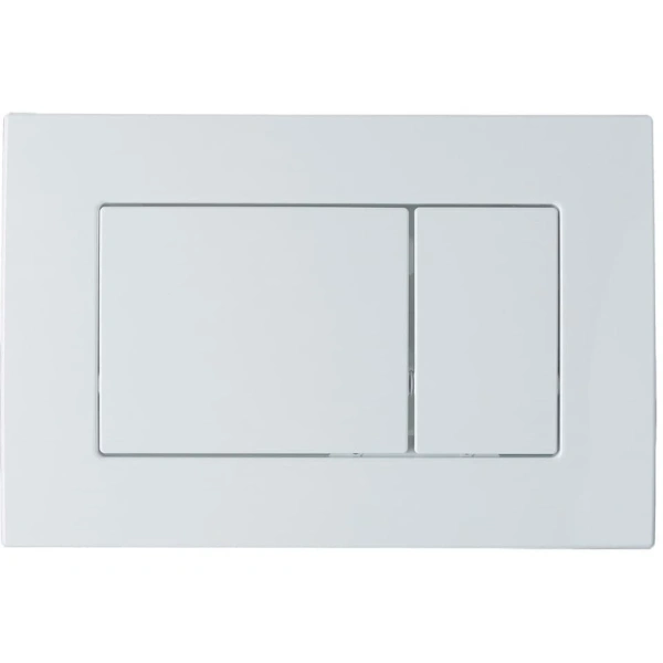 Инсталляция для унитаза Berges Atom 410 040333 с кнопкой смыва, белый глянец