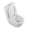 Унитаз-компакт безободковый BelBagno AMANDA BB051CPR с сиденьем BB076SC