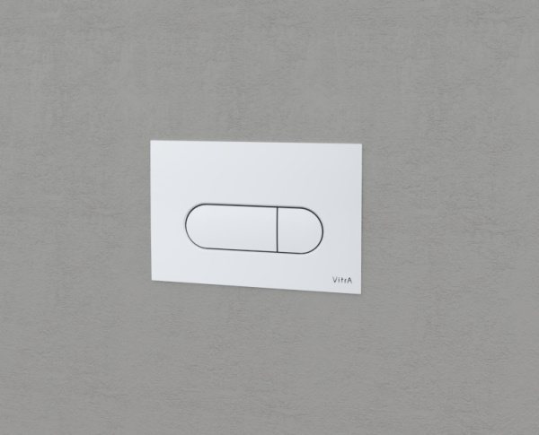 Клавиша смыва Vitra Root Round 740-2200 белая глянцевая