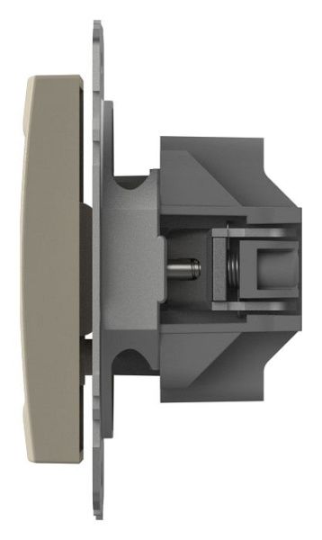 ТВ-розетка проходная без рамки Elbi Eleсtriс Zena Vega 609-010300-272