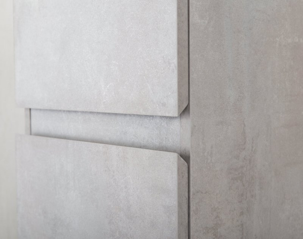 Тумба под раковину Cezares Molvenio 46 100 MOLVENO 46-100-2C-SO-BET бетон