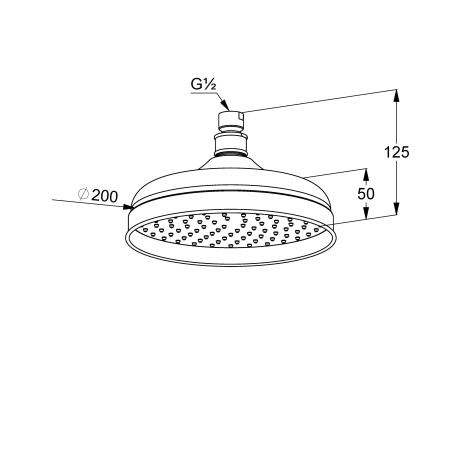 Верхний душ Kludi Adlon 2751045