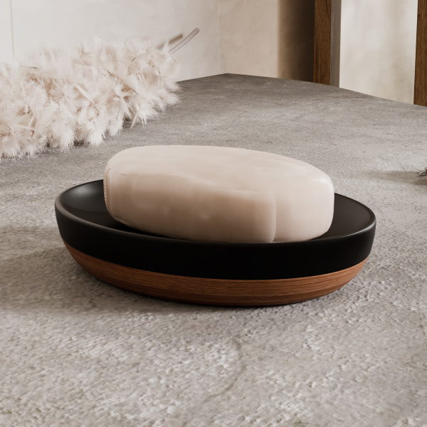 Мыльница WasserKRAFT K-6100 K-6129 черная