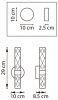 Бра Lightstar Acrile 737652