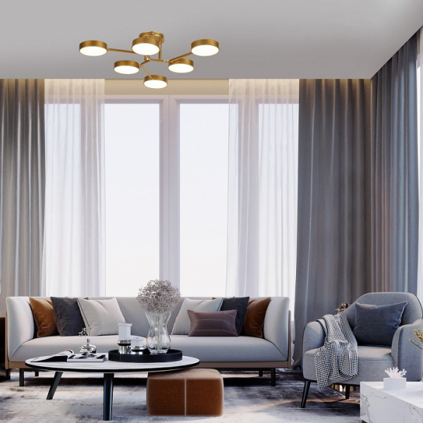 Люстра на штанге Escada 10295 10273/6LED