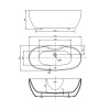Акриловая ванна Vincea 170x80 VBT-405B-1700