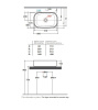 Раковина Globo Genesis 60 GE045BI