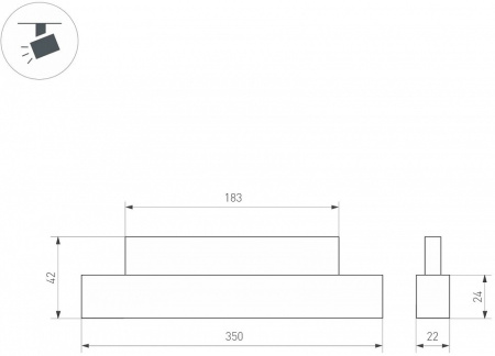 Накладной светильник Arlight MAG-ORIENT 048750