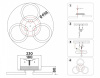 Потолочная люстра Ambrella Light FA FA3838