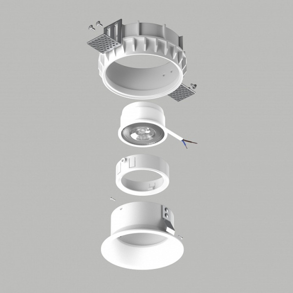 Встраиваемый светильник Lightstar Domino G214606WMOD
