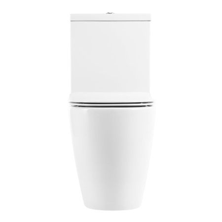 Унитаз-компакт безободковый BelBagno MARINO BB105CPR с сиденьем BB2034SC