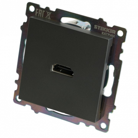 Розетка HDMI без рамки Stekker Катрин 50059