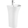 Раковина CeramaLux G-307 48x42 см, напольная, белый