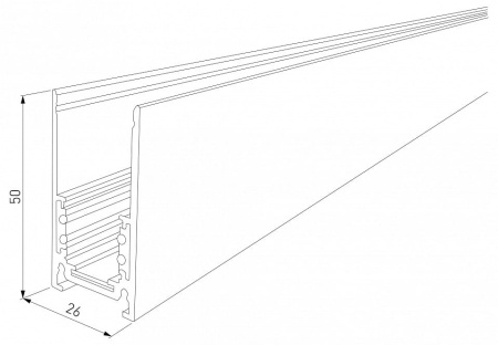 Трек накладной Elektrostandard Slim Magnetic a062324
