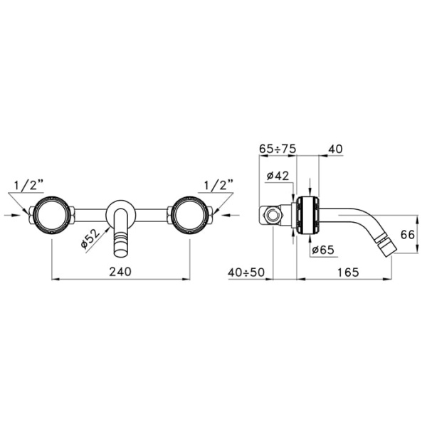 Смеситель для раковины Stella Timeaster TL 01005 CR00N