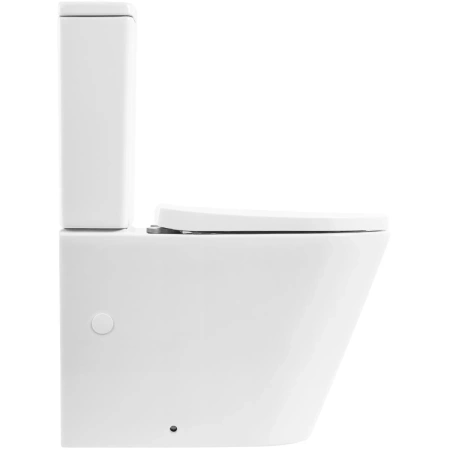 Чаша напольного безободкового унитаза BelBagno Flay-R BB007CPR