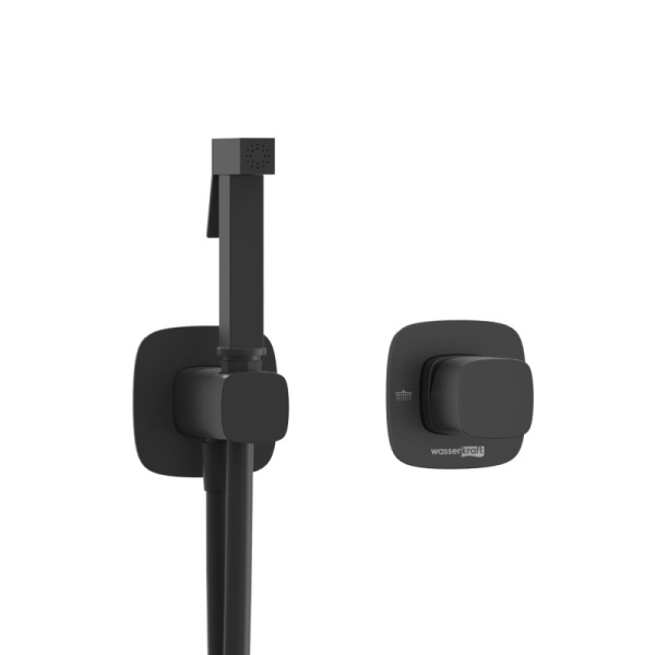 Гигиенический душ WasserKRAFT Nuthe A9151.327.241.212 черный