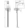 Смеситель для раковины Gessi Rilievo 59006#031