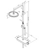 Душевая система Damixa Scandinavian Pure 936750300