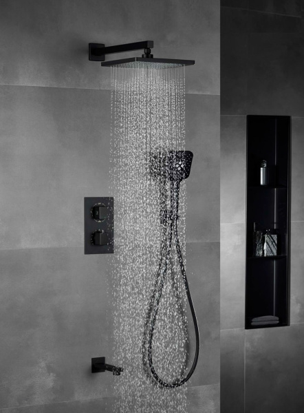 Душевой комплект Vincea Next VSFW-1N3TMB черный