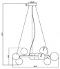 Подвесная люстра Maytoni Даллас MOD545PL-11B