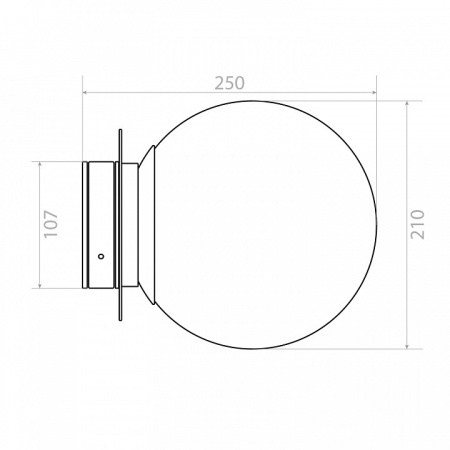 Накладной светильник Covali WL-38028