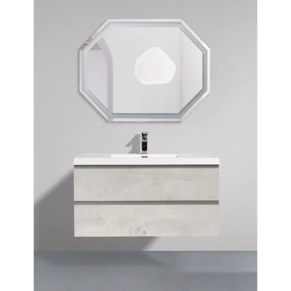 Раковина 100x48 см BelBagno Luce BB1000AB