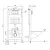 Инсталляция для унитаза Abber AC0105
