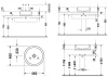 Раковина Duravit Starck 1 04454600001-WG