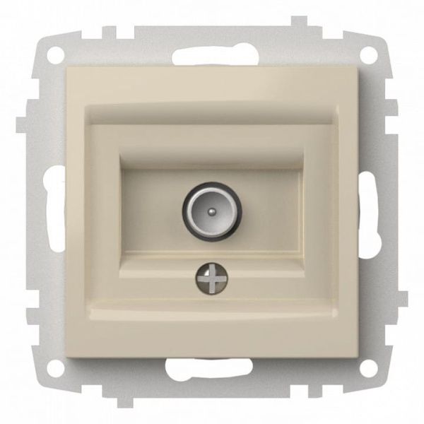 ТВ-розетка оконечная без рамки Elbi Eleсtriс Zena Vega 609-010300-273
