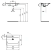 Раковина 64x46 см Ideal Standard Connect Air E0289V3