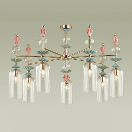 Потолочная люстра Odeon Light Bizet 4855/7C