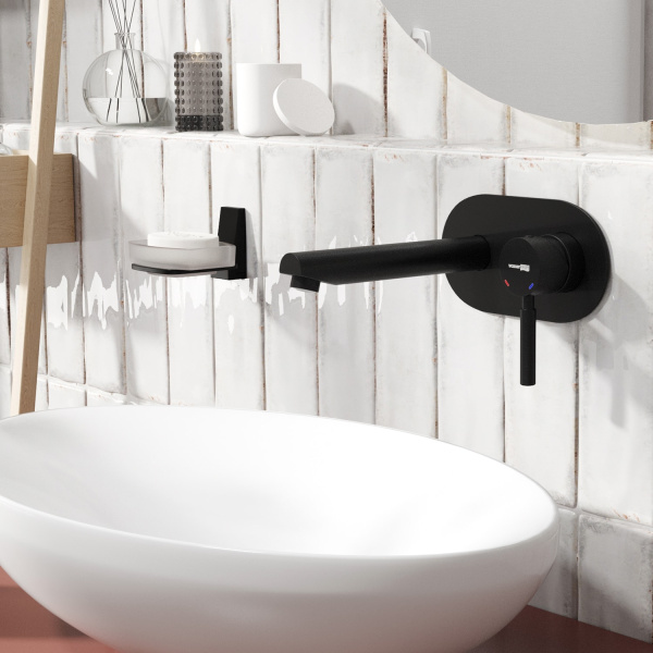 Смеситель для раковины WasserKRAFT Gollach 3330 черный