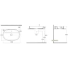 Раковина 60x40 см Isvea Infinity 10NF65060-2S