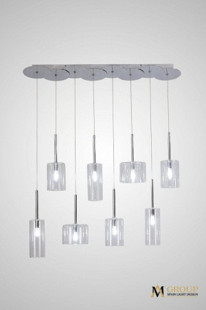 Подвесная люстра AM-Group AM355 AM355-8CLEAR